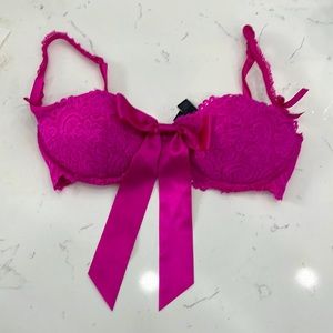 LaSenza satin bow bra